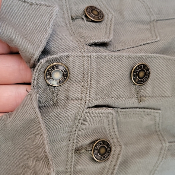 Jean Jacket - Olive🫒 - Picture 6 of 6